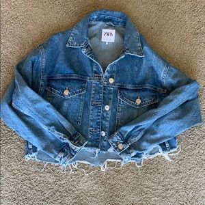 Cropped Jean jacket